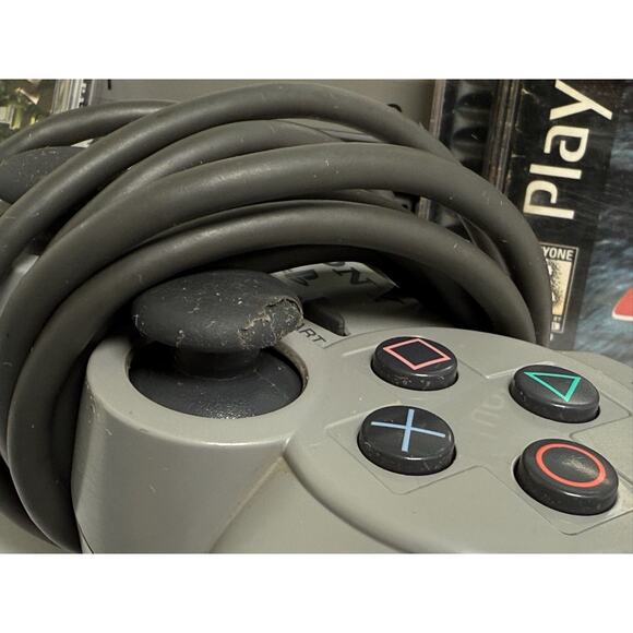 Sony PlayStation 1 PS1 SCPH-1001 Console + Controller & 2 Games - Tested/Works - Picture 8 of 9
